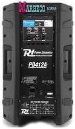 Actieve Luidspreker 12" speaker, Bluetooth, Bi-ampl, PD412A, Overige merken, Overige typen, Info@marbeco.nl, 120 watt of meer