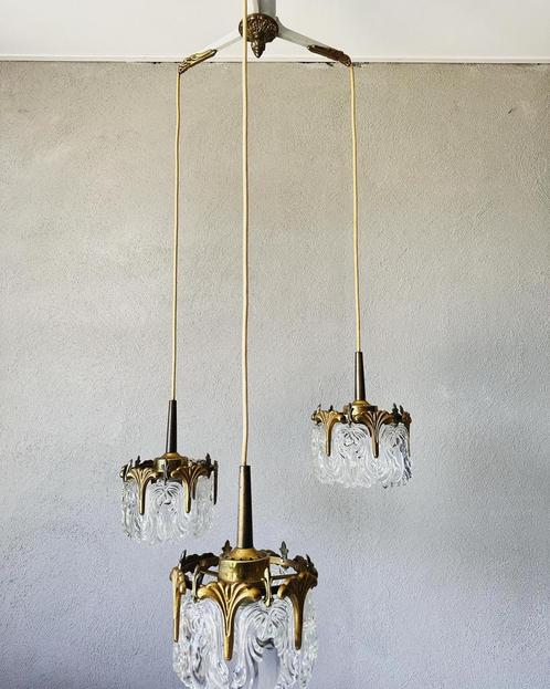Vintage cascade lamp, Huis en Inrichting, Lampen | Hanglampen, Gebruikt, Ophalen of Verzenden
