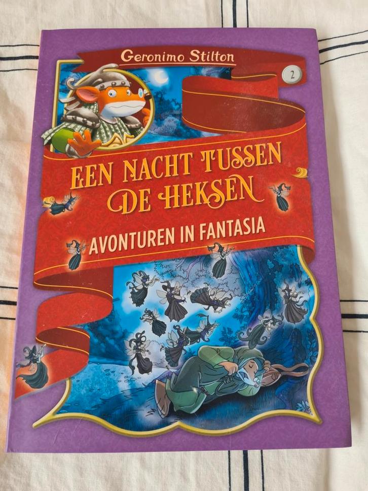 Een Nacht Tussen De Heksen - Fantasia Avontuur, Boeken, Fantasy, Gelezen, Ophalen of Verzenden