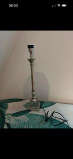 Zilveren lampenpoot loods5, Huis en Inrichting, Lampen | Tafellampen, Ophalen of Verzenden, Zo goed als nieuw, 50 tot 75 cm