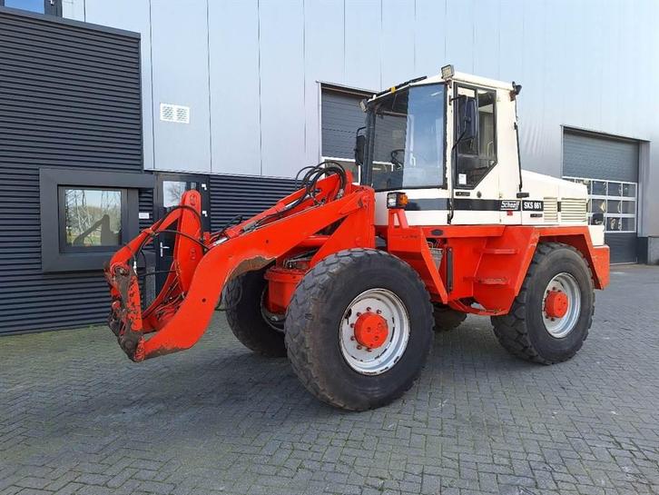 Schaeff SKS 661 (bj 1998), Zakelijke goederen, Machines en Bouw | Kranen en Graafmachines, Wiellader of Shovel