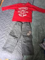 Leuk kledingsetje maat 80, Kinderen en Baby's, Babykleding | Maat 80, Ophalen of Verzenden, Zo goed als nieuw, Jongetje, Setje