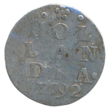 Holland 2 Stuiver 1792 beschikbaar voor biedingen
