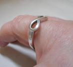 Zilveren Zinzi ring Infinity maat 17.25 nr.1375, Sieraden, Tassen en Uiterlijk, Ringen, Verzenden, Zo goed als nieuw, 17 tot 18