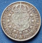 Zweden 1 krona 1940 Km 786.2 CK+5, Verzenden, Overige landen, Losse munt, Zilver