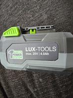 Nieuwe  Accu , Lux  Tools , power system. 20 V, 4.0Ah,, Ophalen of Verzenden, Nieuw