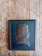 Vintage 1924 Mozart Brons Plaquette, Antiek en Kunst, Antiek | Koper en Brons, Ophalen of Verzenden