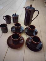 mokka servies Pierre Daems, Petrus Regout, Huis en Inrichting, Keuken | Servies, Gebruikt, Ophalen of Verzenden, Overige stijlen