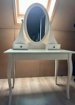 Kaptafel met spiegel, Huis en Inrichting, Tafels | Kaptafels, Ophalen, Gebruikt, 50 tot 100 cm, 150 tot 200 cm