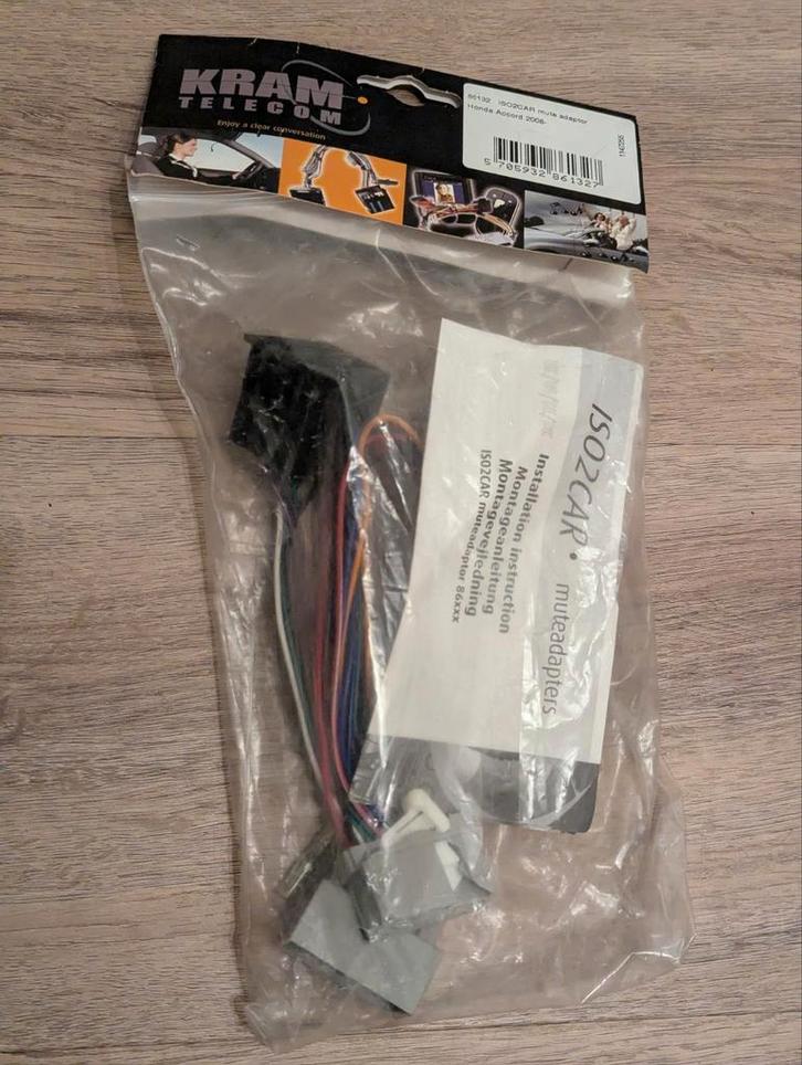 Kram ISO2CAR 86132 Honda Accord 2008--> Adapter, Auto diversen, Auto-accessoires, Nieuw, Ophalen of Verzenden