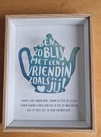 Nieuw! Fotolijstje met spreuk, Ophalen of Verzenden, Nieuw