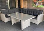 Luxe Hoge Loungeset / Dinerset. BEZORGING MOGELIJK, Ophalen of Verzenden, Zo goed als nieuw, Wicker