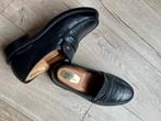 Instappers van Lier 40 zwart boven+binnen>>Leder 1xGedragen, Loafers, Zwart, Van Lier, Nieuw