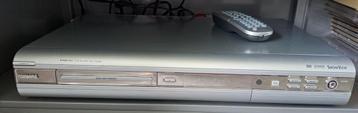 philips dvd recorder player met heel veel dvd's