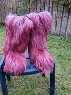 Paars roze harige laarzen maat 38 merk Vist carnaval, Ophalen of Verzenden, Zo goed als nieuw, Overige kleuren, Hoge laarzen