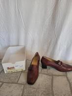 NIEUWE Leren instappers, mt 38 DUREA.; Van 144 voor 65 euro, Bruin, ., Instappers, Nieuw