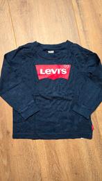 Blauwe longsleeve van Levi's maat 92, Kinderen en Baby's, Kinderkleding | Maat 92, Ophalen of Verzenden, Zo goed als nieuw, Shirt of Longsleeve