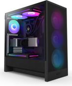 NZXT H5 Flow RGB Zwart pc behuizing, Computers en Software, Computerbehuizingen, Ophalen of Verzenden, Nieuw