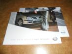 brochure Nissan Almera Tino  2003, Ophalen of Verzenden, Nieuw, Overige merken