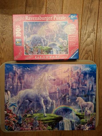 Ravensburger Eenhoorn Puzzel - 100 Stukjes beschikbaar voor biedingen