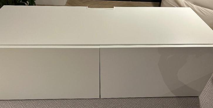 IKEA Besta TV meubel, Huis en Inrichting, Kasten | Televisiemeubels, Zo goed als nieuw, Minder dan 100 cm, 100 tot 150 cm, 25 tot 50 cm