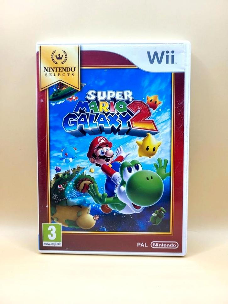 Super Mario Galaxy 2 (Selects) - Nintendo Wii, Spelcomputers en Games, Games | Nintendo Wii, Zo goed als nieuw, Avontuur en Actie