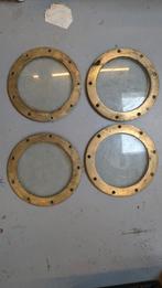 4x Patrijspoort / lichtrand 26,5cm, brons, Ophalen of Verzenden, Gebruikt