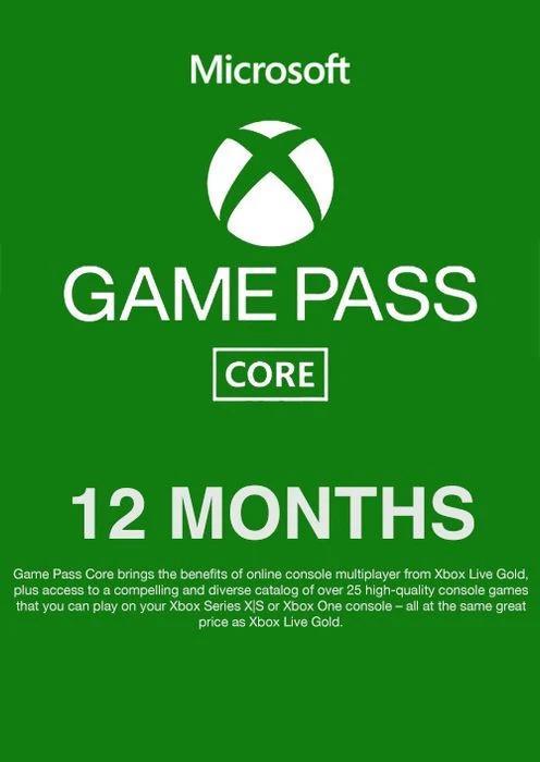 Xbox Game Pass Core Live 12 maanden, Spelcomputers en Games, Games | Xbox Series X en S, Nieuw, Ophalen of Verzenden