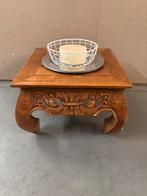 Opium salontafel / opium tafel, Huis en Inrichting, Tafels | Salontafels, Ophalen, Studio Larilo, 50 tot 100 cm, Vierkant