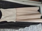 Lange jurk 38, Maat 38/40 (M), Galajurk, Beige, Ophalen of Verzenden