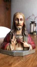 Buste Jezus Heilig Hart, keramiek, Ophalen of Verzenden