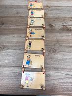 Janbibejan houten weekplanner/dagen van de week, zgan, Kinderen en Baby's, Speelgoed | Houten speelgoed, Ophalen of Verzenden