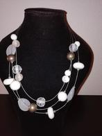 Ketting 3 snoeren, Ophalen of Verzenden, Zo goed als nieuw, Overige materialen, Met edelsteen