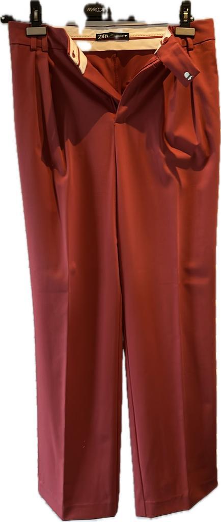 Zara pantalon maat M, Kleding | Dames, Broeken en Pantalons, Zo goed als nieuw, Maat 38/40 (M), Roze, Ophalen of Verzenden