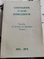 Gedenkboek 25 jaar kerkgebouw in fijnaart, Ophalen of Verzenden, 20e eeuw of later, Gelezen