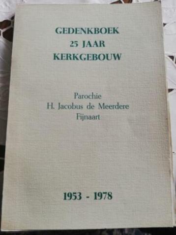 Gedenkboek 25 jaar kerkgebouw in fijnaart beschikbaar voor biedingen