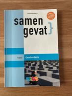 Samengevat Geschiedenis havo - 2024/2025, Boeken, Ophalen of Verzenden, Gelezen, Overige niveaus