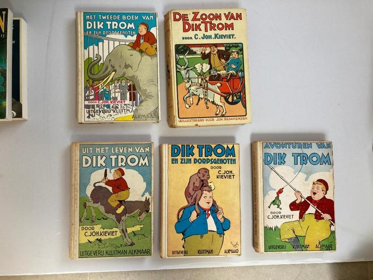5 verzamelboeken van Dik Trom, Verzamelen, Overige Verzamelen, Gebruikt, Ophalen of Verzenden