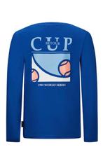 Longsleeve shirt kobalt blauw Retour maat 164, Nieuw, Ophalen of Verzenden, Shirt of Longsleeve, Jongen