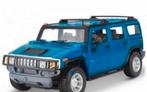 Aanbieding maisto Hummer H2 SUV blauw 1:27 nieuw in doos, Ophalen of Verzenden, Nieuw, Auto, Maisto