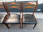4 Johannes Andersen stoelen, Deens design, Antiek en Kunst, Ophalen