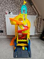 Fisher Price Little People Autogarage met 2 Auto's, Kinderen en Baby's, Speelgoed | Racebanen, Handmatig, Ophalen, Overige merken