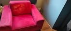 Mooie rode fauteuil, Huis en Inrichting, Fauteuils, Ophalen, 75 tot 100 cm, Zo goed als nieuw, 75 tot 100 cm