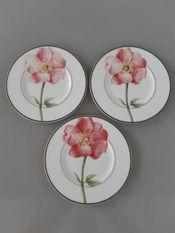 Gebaksbordjes Villeroy en Boch Flora  beschikbaar voor biedingen