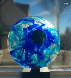 Glasfusie, glaskunst, universe in blue, Ophalen