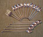 Diverse verzilverde lepeltjes., Antiek en Kunst, Ophalen of Verzenden