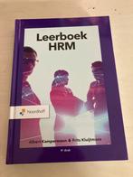 Frits Kluijtmans - Leerboek HRM - 4e druk, Ophalen of Verzenden, Nieuw, Frits Kluijtmans; Albert Kampermans
