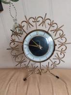 Zeer fraaie vintage Nufa tafel klok fifties, Ophalen of Verzenden