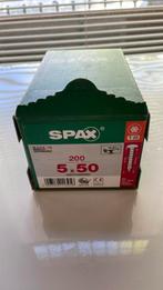 Spax bolkop torx 5x50, Doe-het-zelf en Verbouw, Ophalen of Verzenden, Nieuw, Schroeven