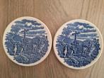 Vintage petit four bordjes Ironstone England, Antiek en Kunst, Antiek | Servies los, Ophalen of Verzenden